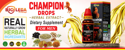 Champion drops
